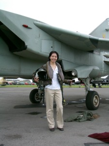 Fruity underneath the Tornado leading edge